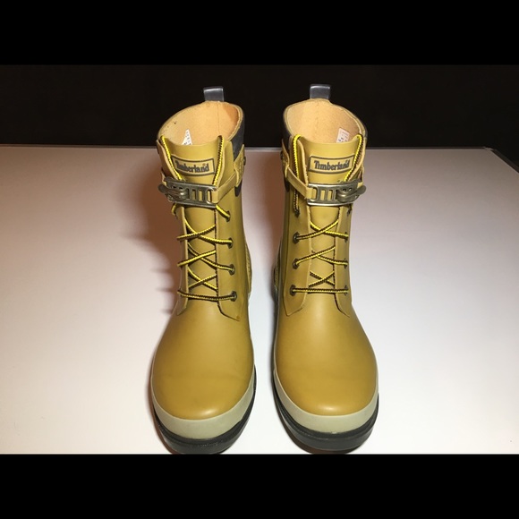 Timberland Rain Rubber Ankle Boots Women's SZ US 9 - Picture 4 of 8